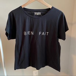 Madewell Bien Fait Boxy Short Sleeve T-shirt